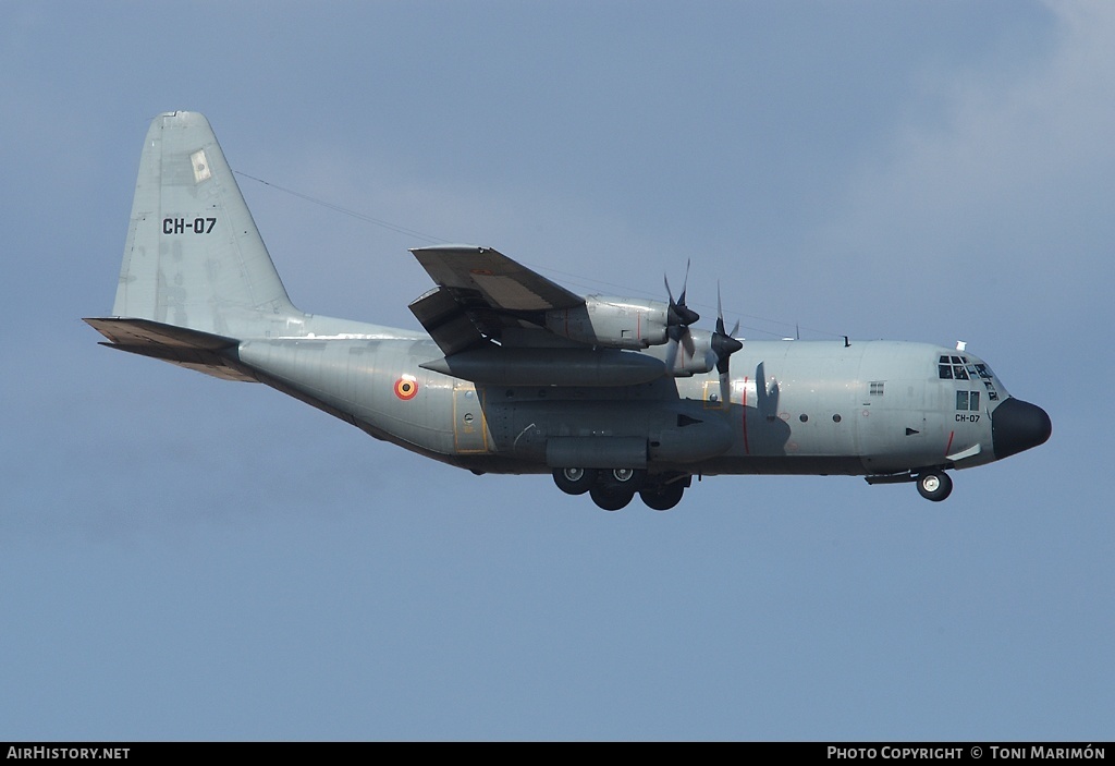 Aircraft Photo of CH-07 | Lockheed C-130H Hercules | Belgium - Air Force | AirHistory.net #164632