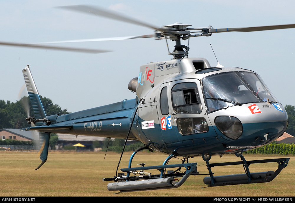 Aircraft Photo of F-HCLP | Eurocopter AS-350B-2 Ecureuil | Bretagne Hélicoptères | AirHistory.net #164646