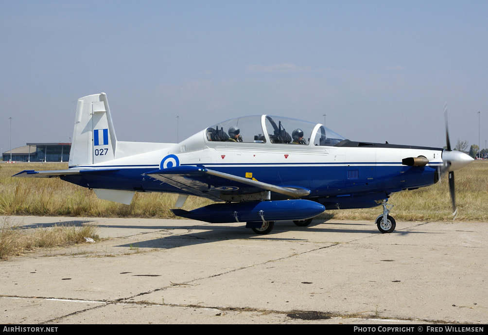Aircraft Photo of 027 | Raytheon T-6A/NTA Texan II | Greece - Air Force | AirHistory.net #164657
