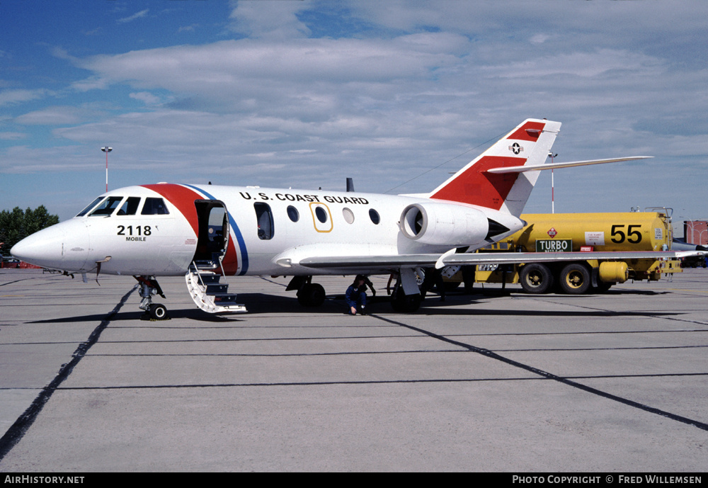 Aircraft Photo of 2118 | Dassault HU-25B Guardian (20G) | USA - Coast Guard | AirHistory.net #164685