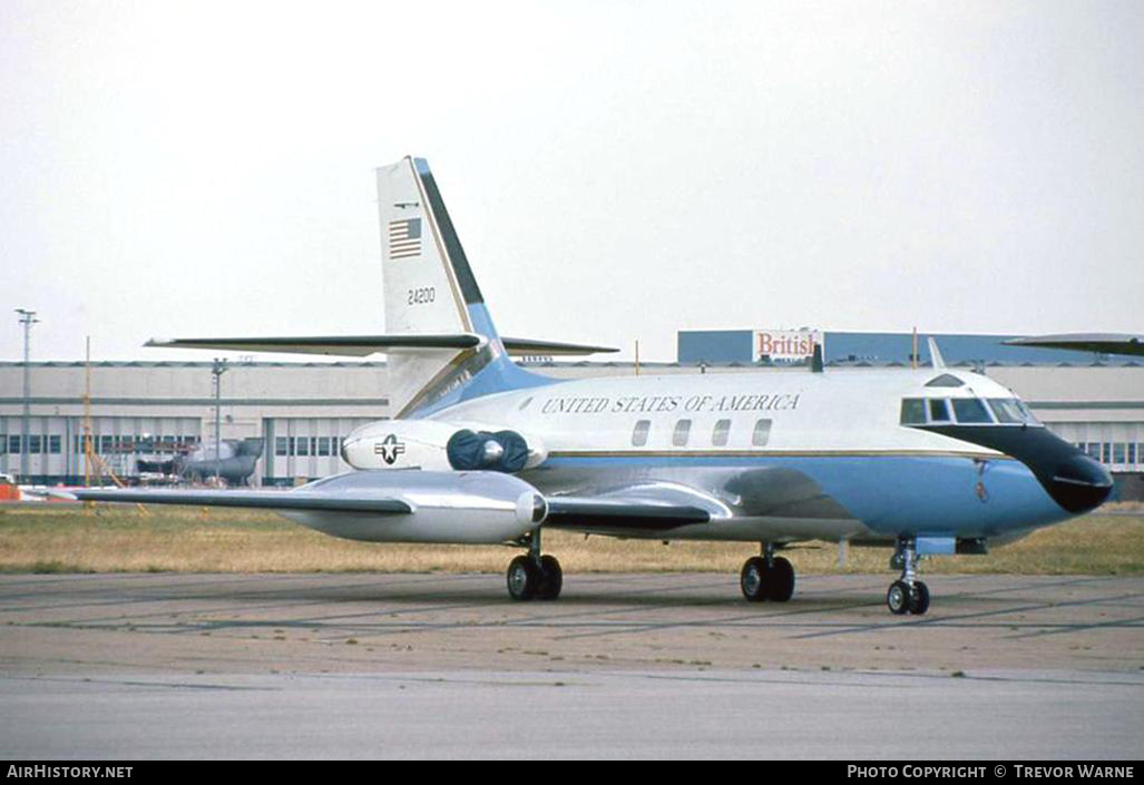 Aircraft Photo of 62-4200 / 24200 | Lockheed VC-140B JetStar | USA - Air Force | AirHistory.net #164689