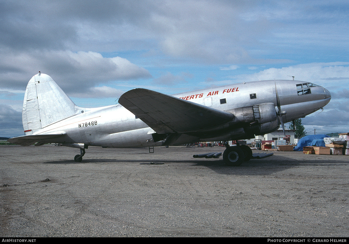 Aircraft Photo of N7848B | Riddle C-46R Commando Super 46C | Everts Air Fuel | AirHistory.net #164696