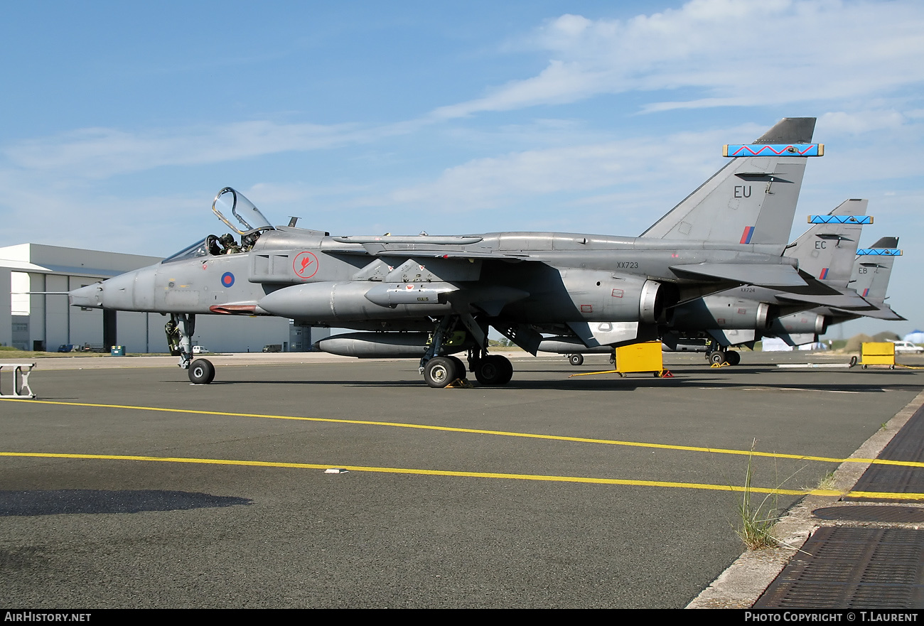 Aircraft Photo of XX723 | Sepecat Jaguar GR3A | UK - Air Force | AirHistory.net #164710