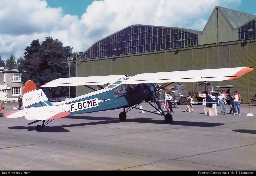 Aircraft Photo of F-BCME | Morane Saulnier MS.504 Criquet | Escadrille du Souvenir | AirHistory.net #164711
