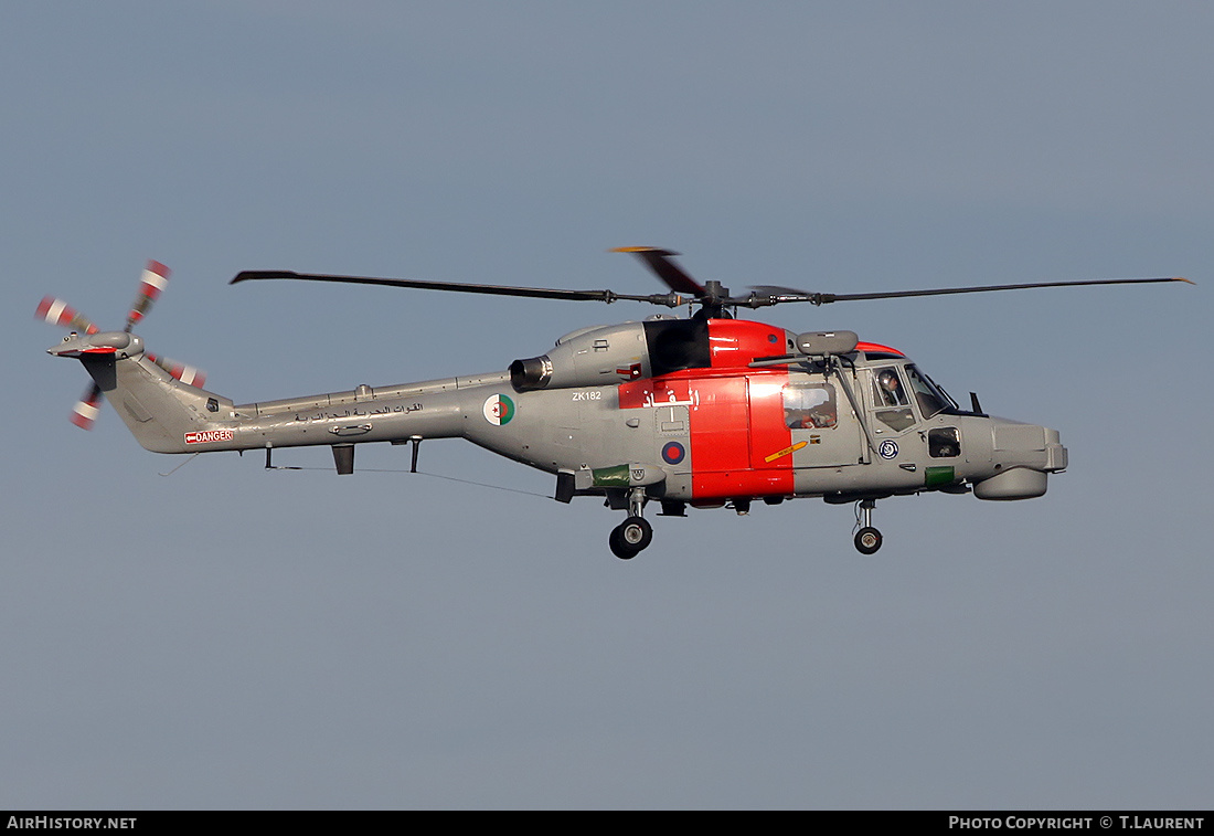 Aircraft Photo of ZK182 | Westland WG-13 Super Lynx Mk130 | Algeria - Navy | AirHistory.net #164712