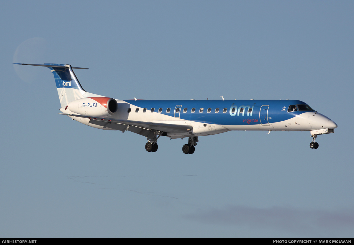 Aircraft Photo of G-RJXA | Embraer ERJ-145EP (EMB-145EP) | BMI Regional | AirHistory.net #164725