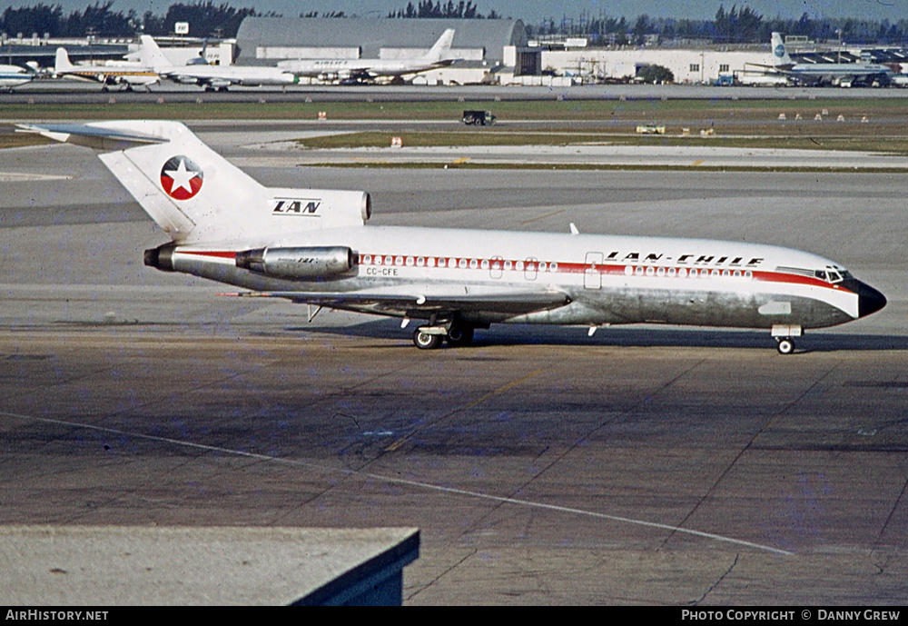 Aircraft Photo of CC-CFE | Boeing 727-116C | LAN Chile - Línea Aérea Nacional | AirHistory.net #164745