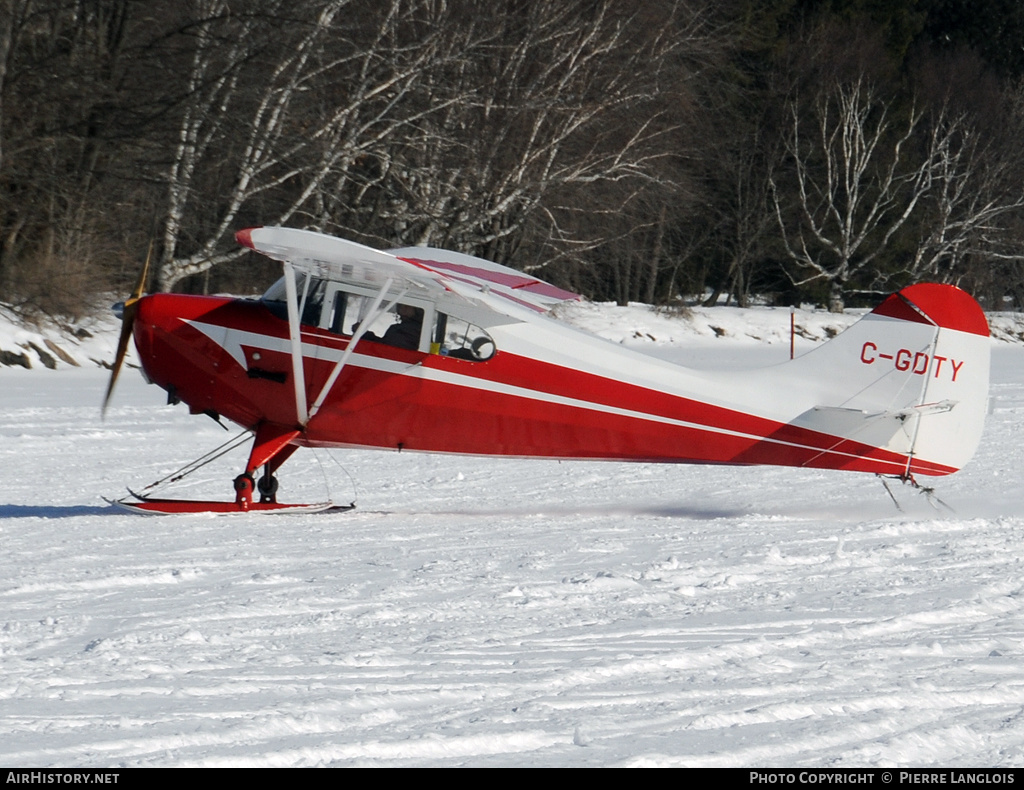 Aircraft Photo of C-GDTY | Aeronca 11CC Super Chief | AirHistory.net #164747
