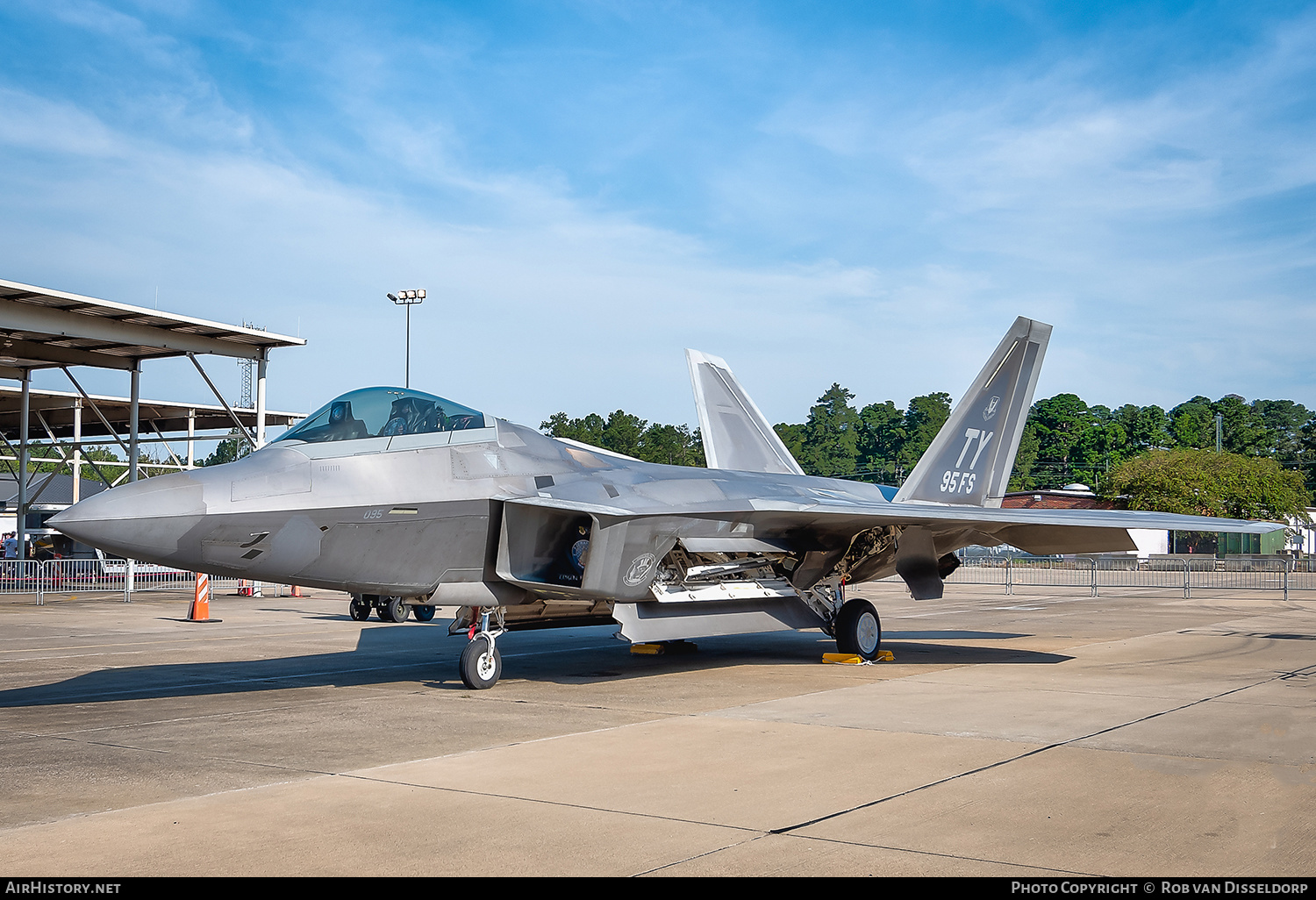 Aircraft Photo of 05-4095 / 095 | Lockheed Martin F-22A Raptor | USA - Air Force | AirHistory.net #164760