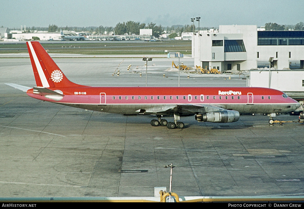 Aircraft Photo of OB-R-1116 | Douglas DC-8-53 | AeroPeru | AirHistory.net #164766