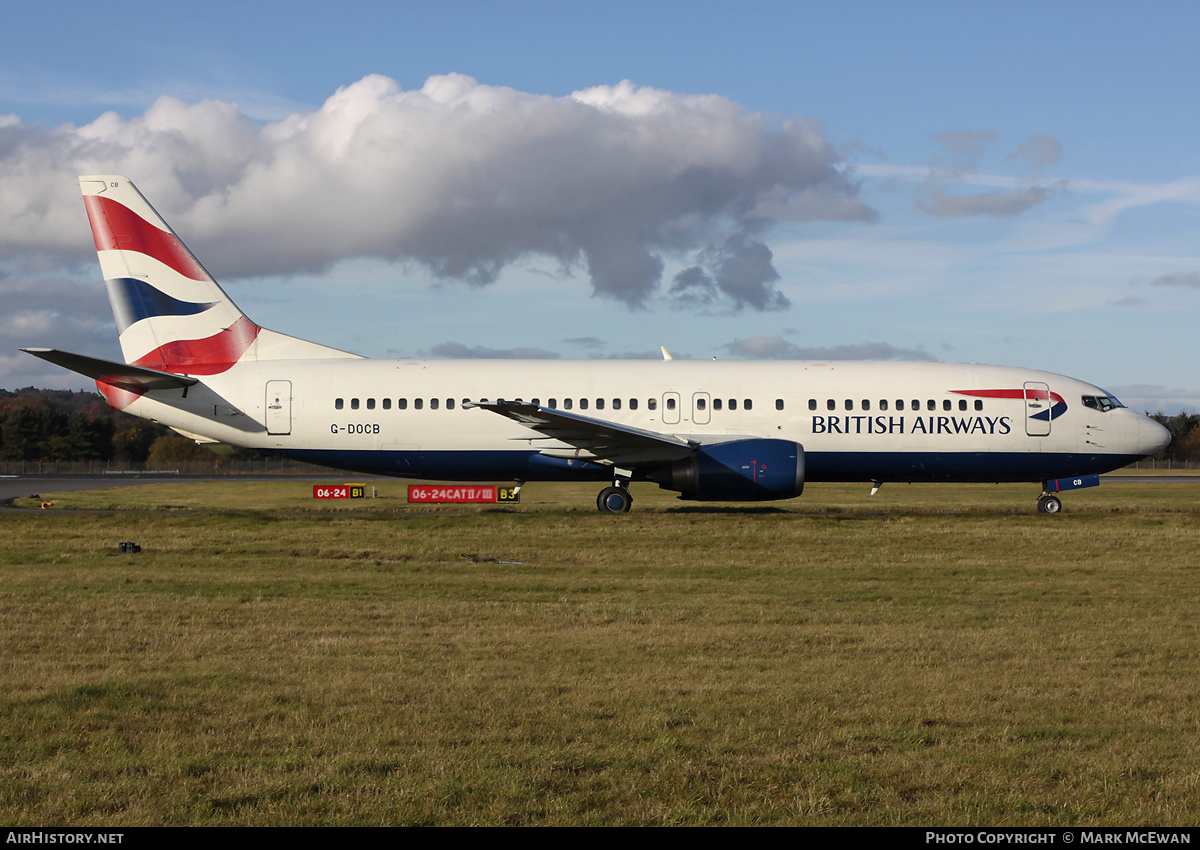 Aircraft Photo of G-DOCB | Boeing 737-436 | British Airways | AirHistory.net #164772