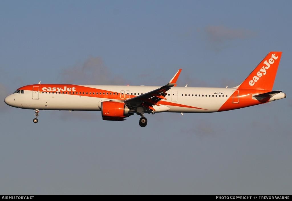 Aircraft Photo of G-UZMC | Airbus A321-251NX | EasyJet | AirHistory.net #164794