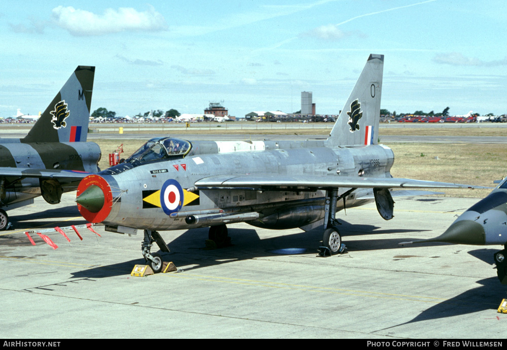 Aircraft Photo of XP695 | English Electric Lightning F3 | UK - Air Force | AirHistory.net #164802