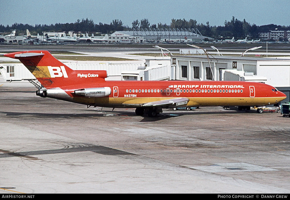 Aircraft Photo of N437BN | Boeing 727-227 | Braniff International Airways | AirHistory.net #164806