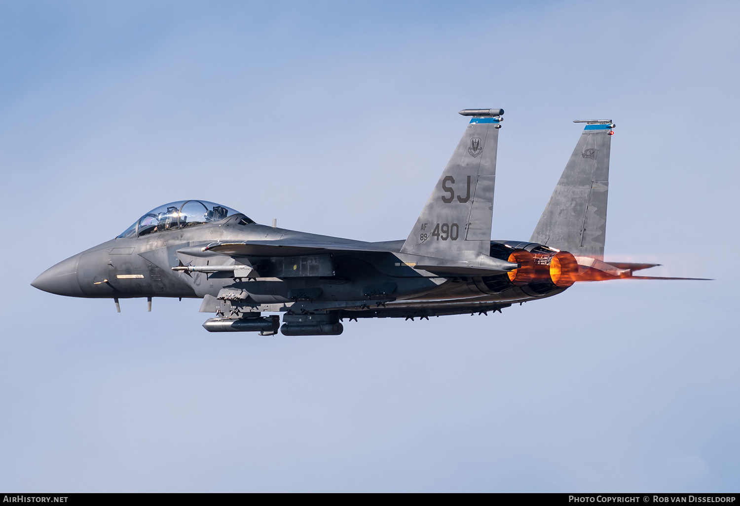 Aircraft Photo of 89-0490 / AF89-490 | Boeing F-15E Strike Eagle | USA - Air Force | AirHistory.net #164809