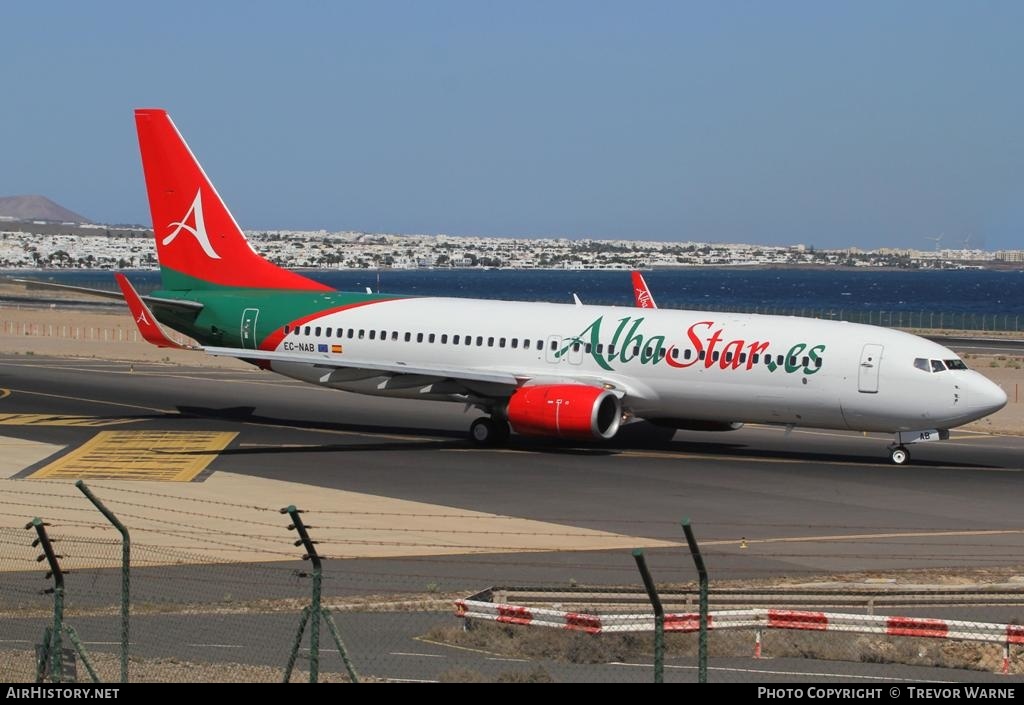 Aircraft Photo of EC-NAB | Boeing 737-81Q | AlbaStar | AirHistory.net #164812