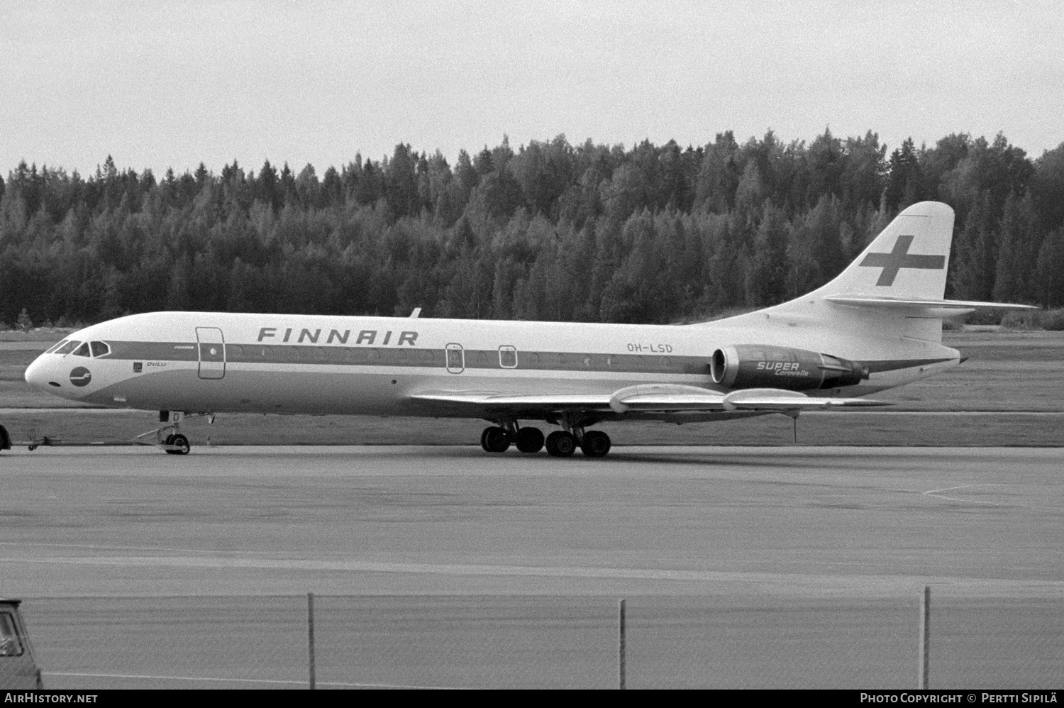Aircraft Photo of OH-LSD | Sud SE-210 Caravelle 10B3 Super B | Finnair | AirHistory.net #164815
