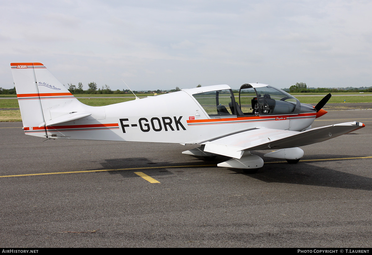 Aircraft Photo of F-GORK | Robin DR-400-140B | Aero Club des Ailes Toulousaines | AirHistory.net #164843