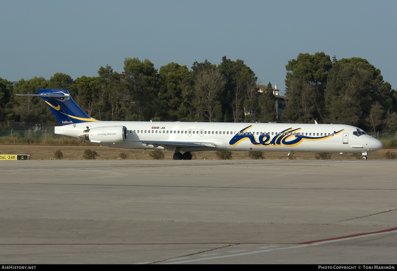 Aircraft Photo of HB-JIA | McDonnell Douglas MD-90-30 | Hello | AirHistory.net #164844