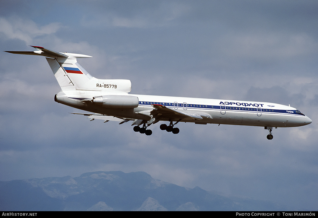 Aircraft Photo of RA-85779 | Tupolev Tu-154M | Aeroflot | AirHistory.net #164849