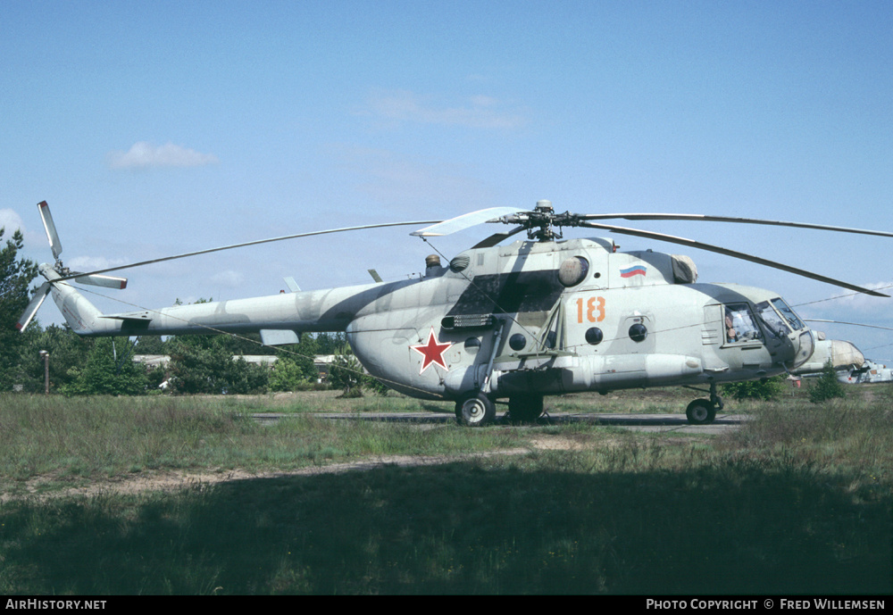 Aircraft Photo of 18 yellow | Mil Mi-8MTV | Russia - Air Force | AirHistory.net #164879