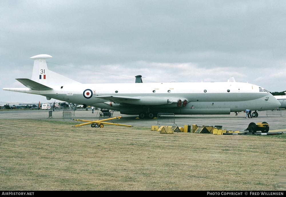 Aircraft Photo of XV231 | Hawker Siddeley HS-801 Nimrod MR.1 | UK - Air Force | AirHistory.net #164880
