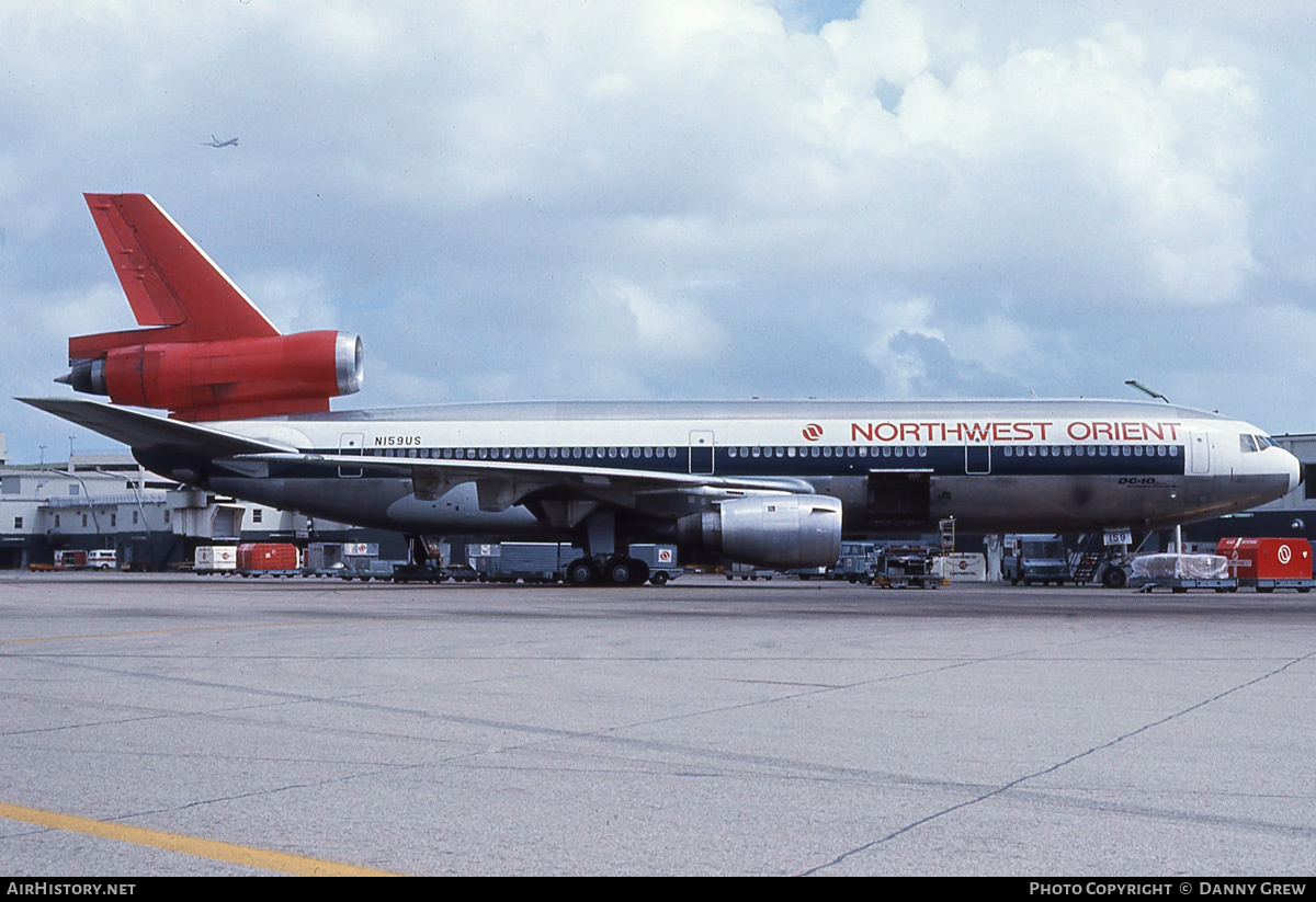 Aircraft Photo of N159US | McDonnell Douglas DC-10-40 | Northwest Orient Airlines | AirHistory.net #164892