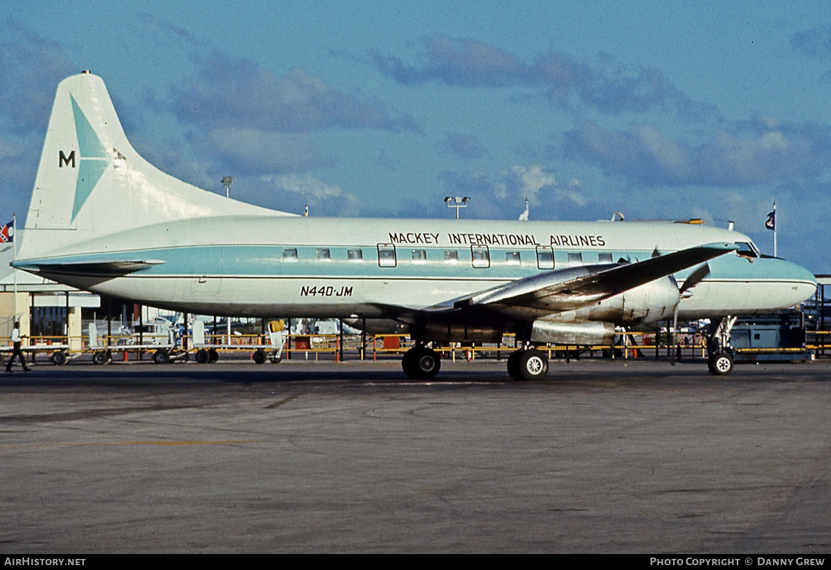 Aircraft Photo of N440JM | Convair 440-86 Metropolitan | Mackey International Airlines | AirHistory.net #164908