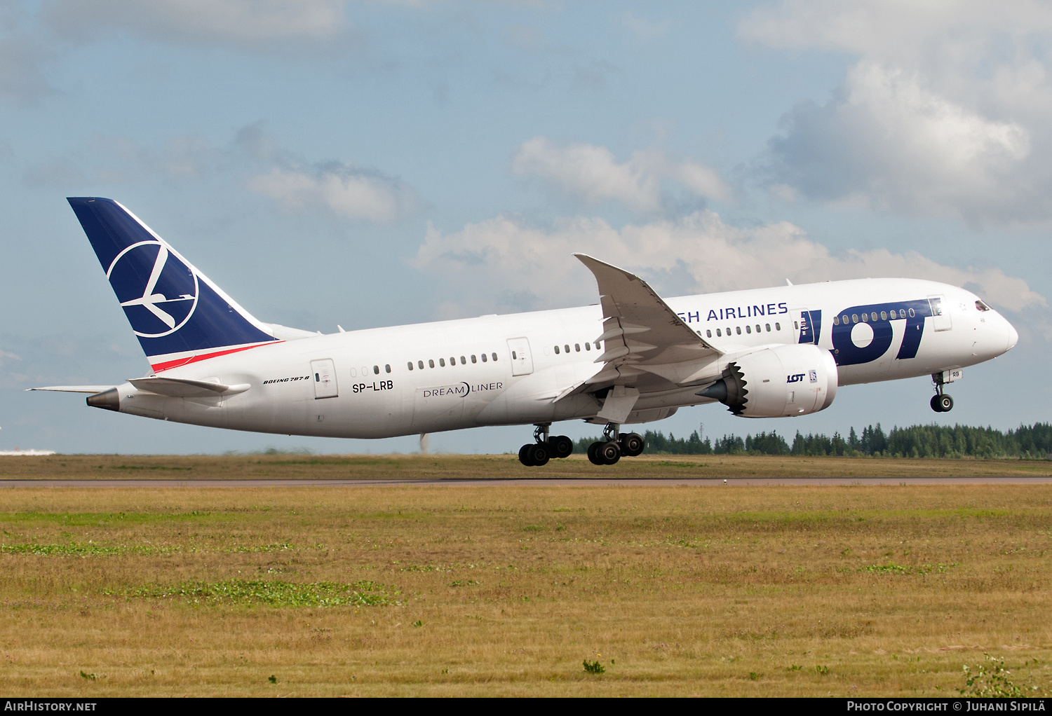 Aircraft Photo of SP-LRB | Boeing 787-8 Dreamliner | LOT Polish Airlines - Polskie Linie Lotnicze | AirHistory.net #164914