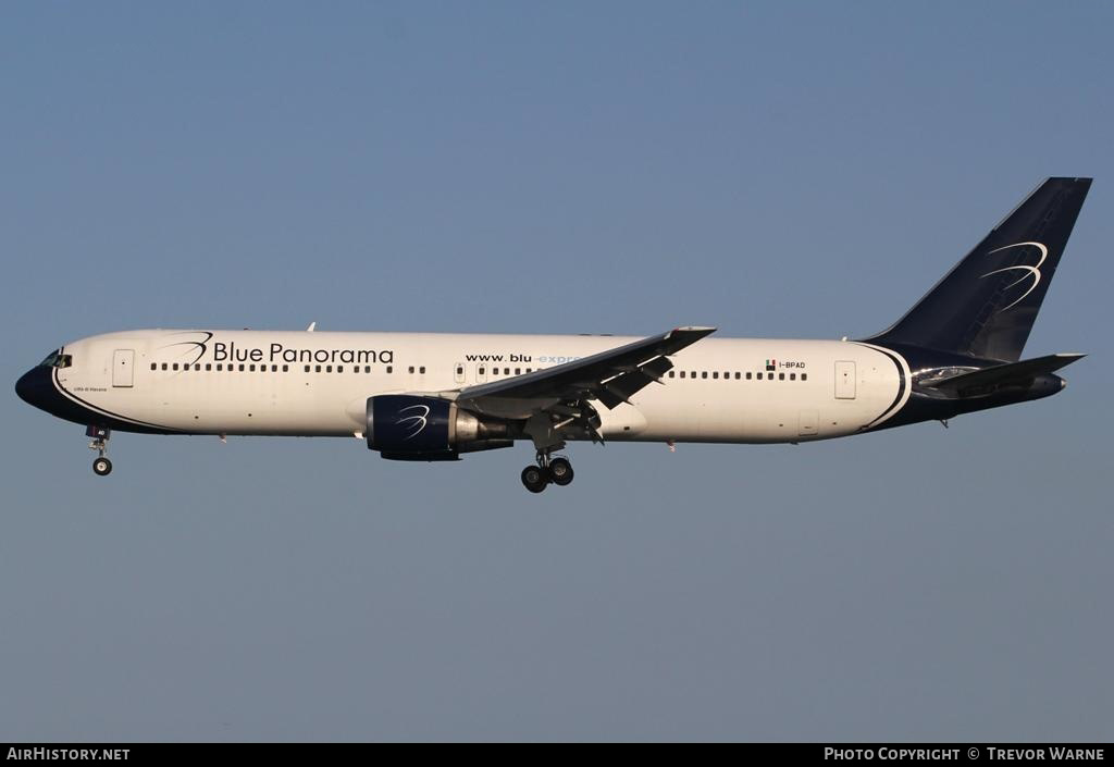 Aircraft Photo of I-BPAD | Boeing 767-3X2/ER | Blue Panorama Airlines | AirHistory.net #164922