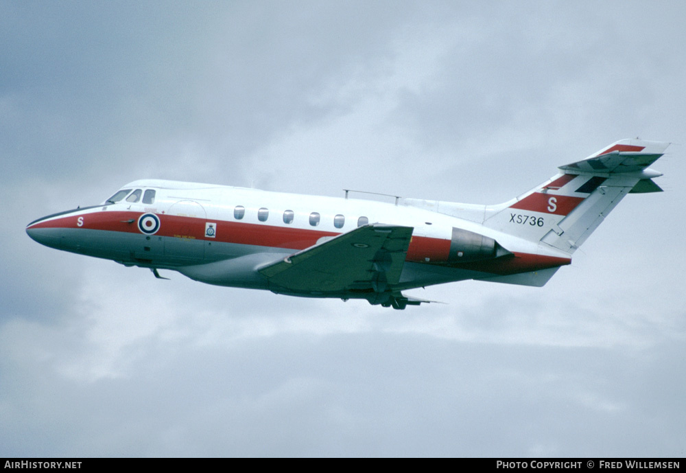 Aircraft Photo of XS736 | Hawker Siddeley HS-125-2 Dominie T1 | UK - Air Force | AirHistory.net #164939