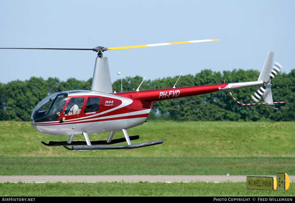 Aircraft Photo of PH-FVD | Robinson R-44 Clipper II | Rotarywings | AirHistory.net #164941