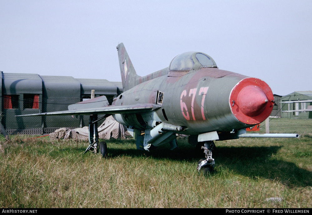 Aircraft Photo of 677 | Mikoyan-Gurevich MiG-21F-13 | East Germany - Air Force | AirHistory.net #164945