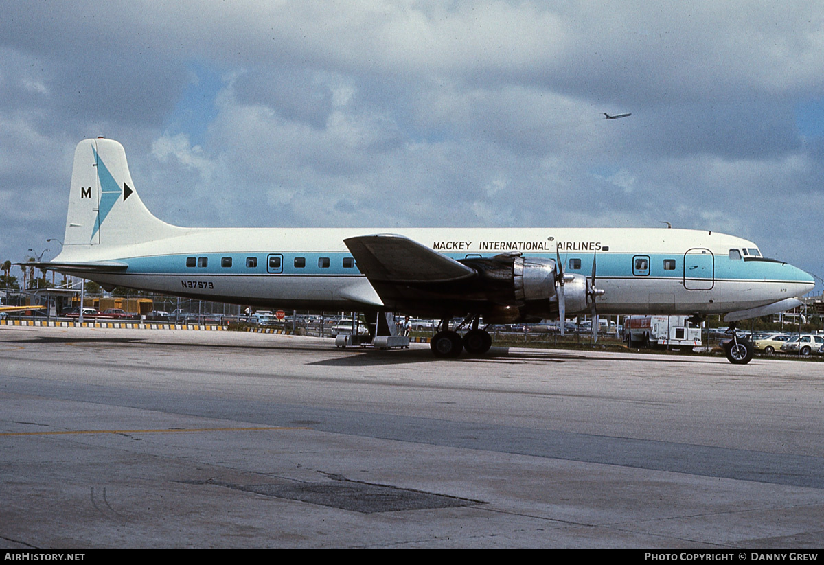 Aircraft Photo of N37573 | Douglas DC-6B | Mackey International Airlines | AirHistory.net #164952