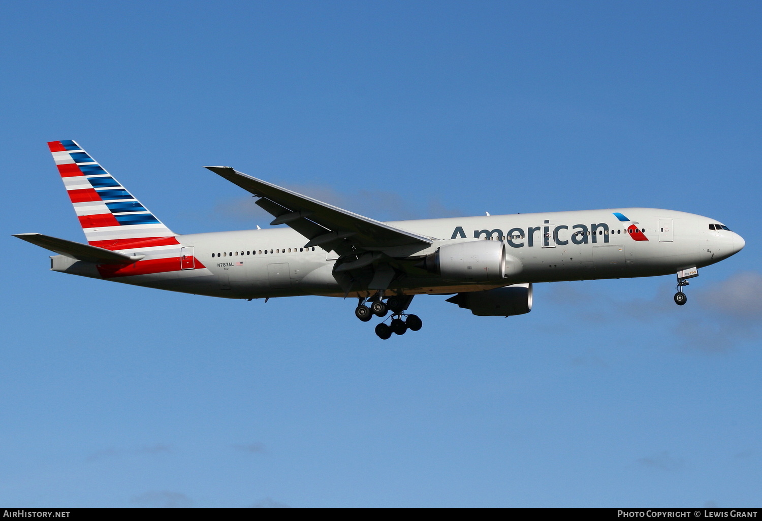 Aircraft Photo of N787AL | Boeing 777-223/ER | American Airlines | AirHistory.net #164983