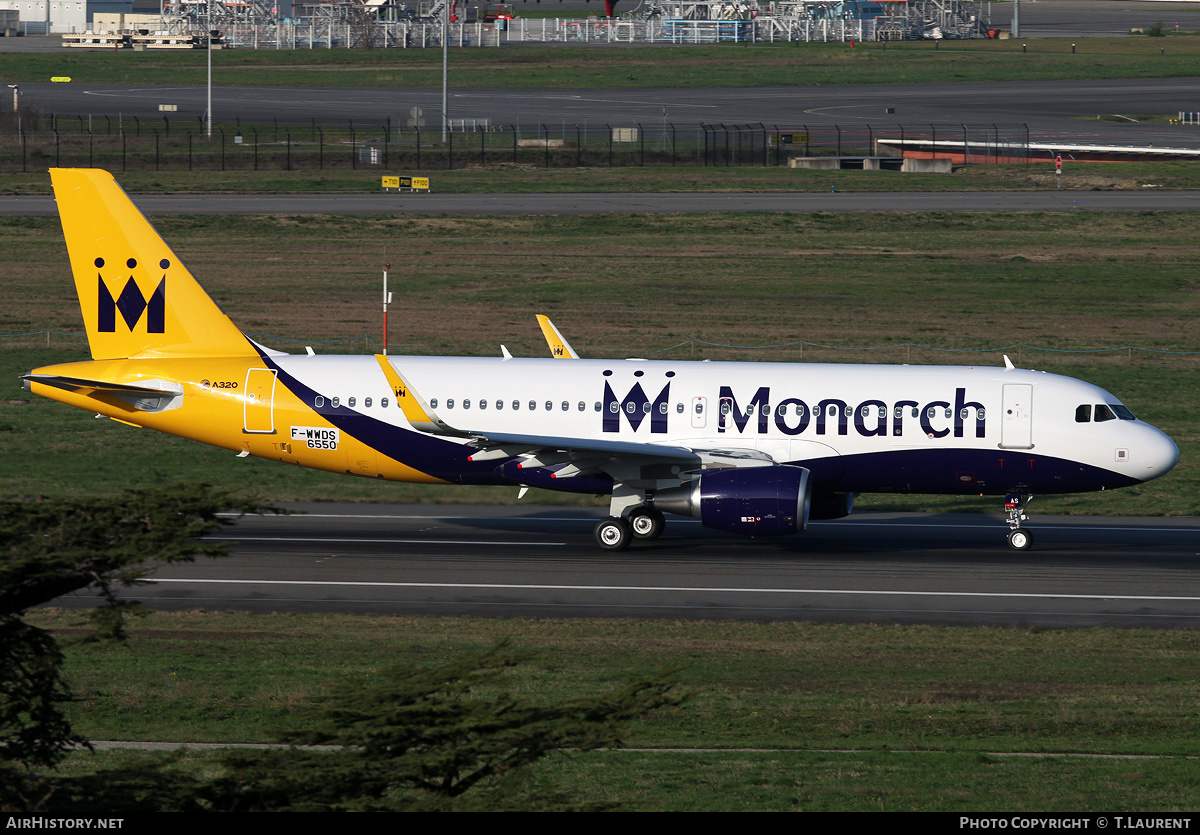 Aircraft Photo of F-WWDS | Airbus A320-214 | Monarch Airlines | AirHistory.net #164987