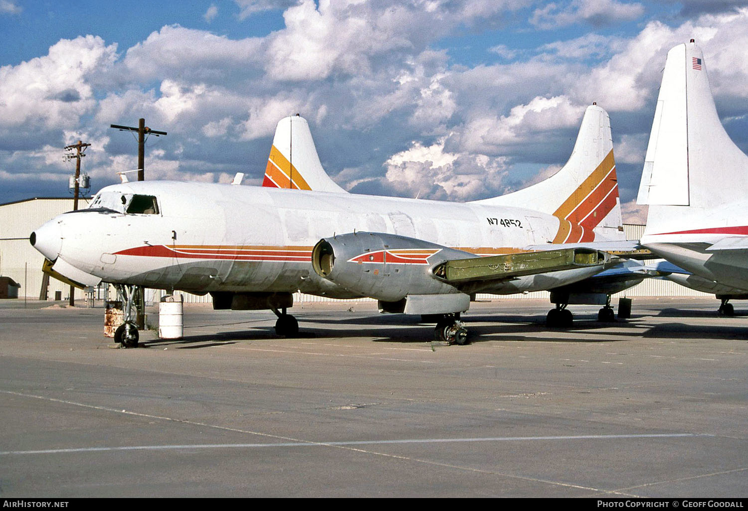 Aircraft Photo of N74852 | Convair 600 | Wright Air Lines | AirHistory.net #164989