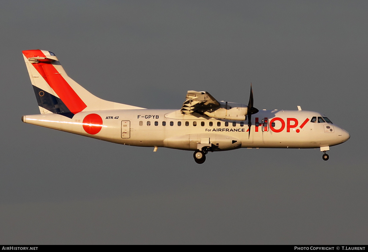 Aircraft Photo of F-GPYB | ATR ATR-42-500 | Hop! | AirHistory.net #164990