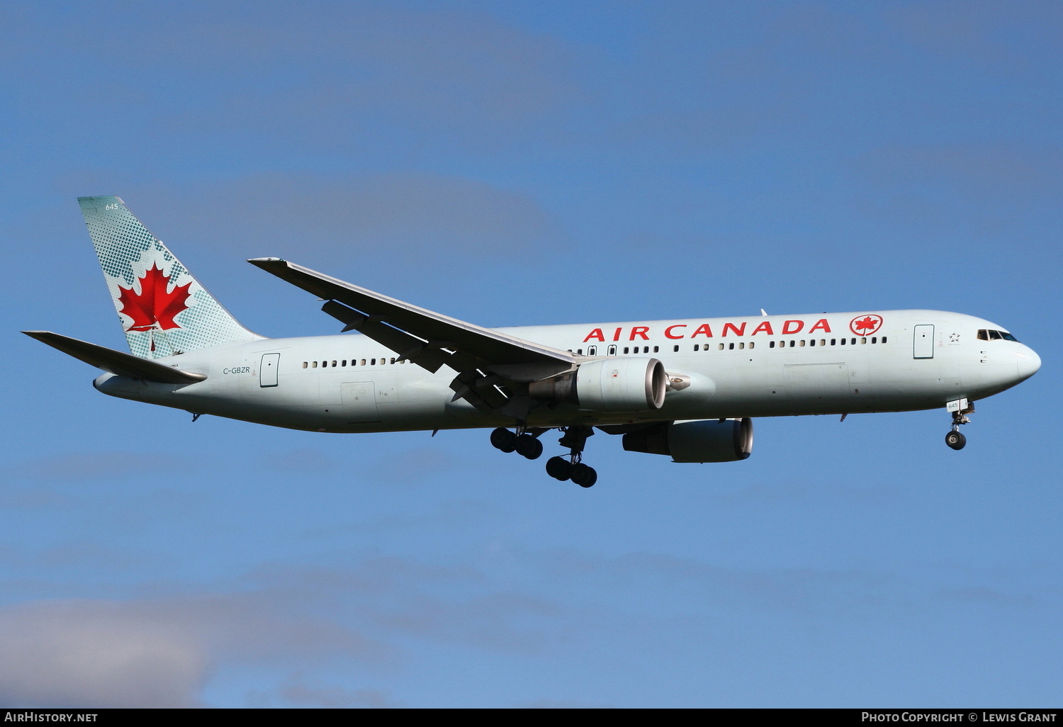 Aircraft Photo of C-GBZR | Boeing 767-38E/ER | Air Canada | AirHistory.net #165009