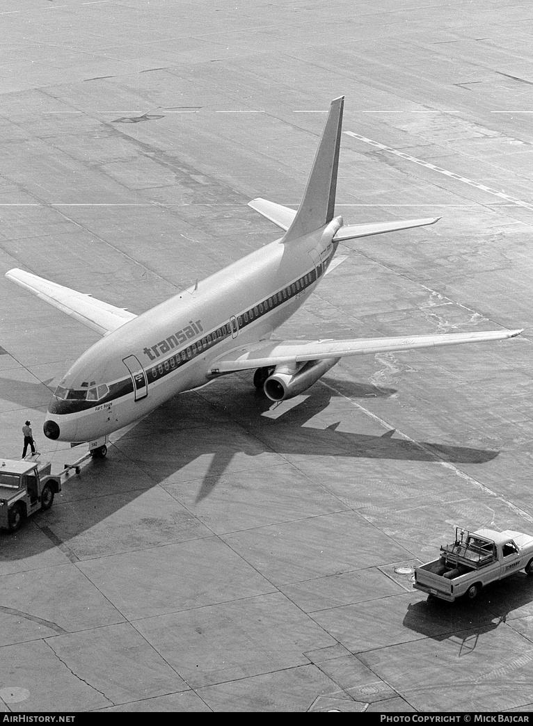 Aircraft Photo of C-FTAQ | Boeing 737-2A9/Adv | Transair | AirHistory.net #165023