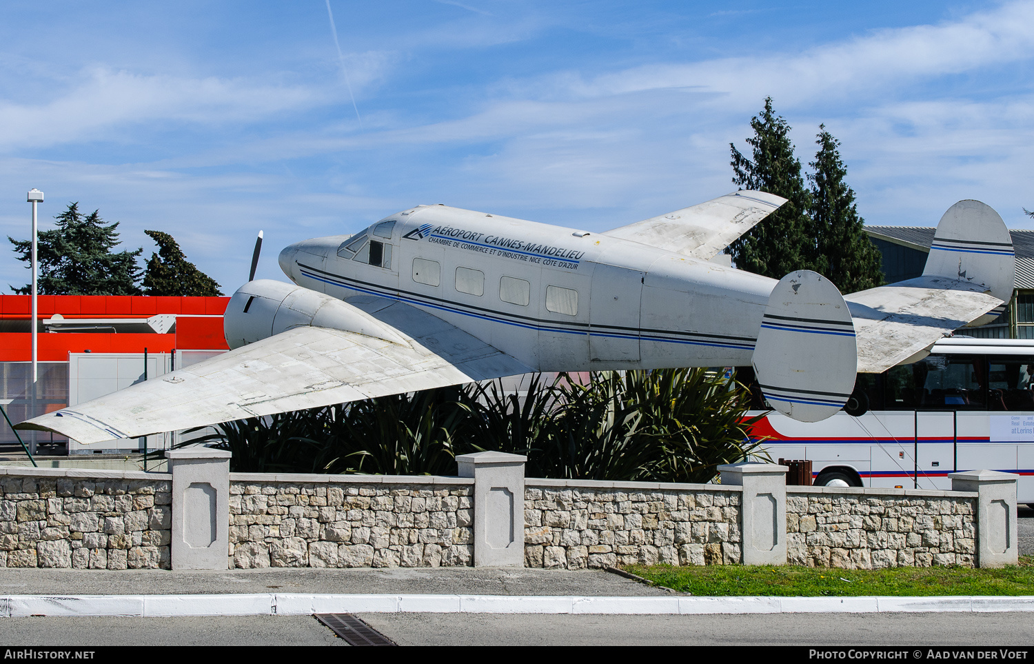 Aircraft Photo of F-BCCI | Beech E18S | Aeroport Cannes-Mandelieu | AirHistory.net #165027