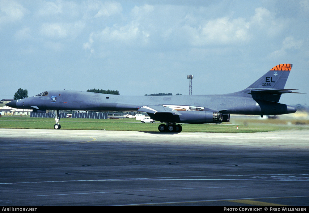 Aircraft Photo of 86-0096 / AF86-096 | Rockwell B-1B Lancer | USA - Air Force | AirHistory.net #165031