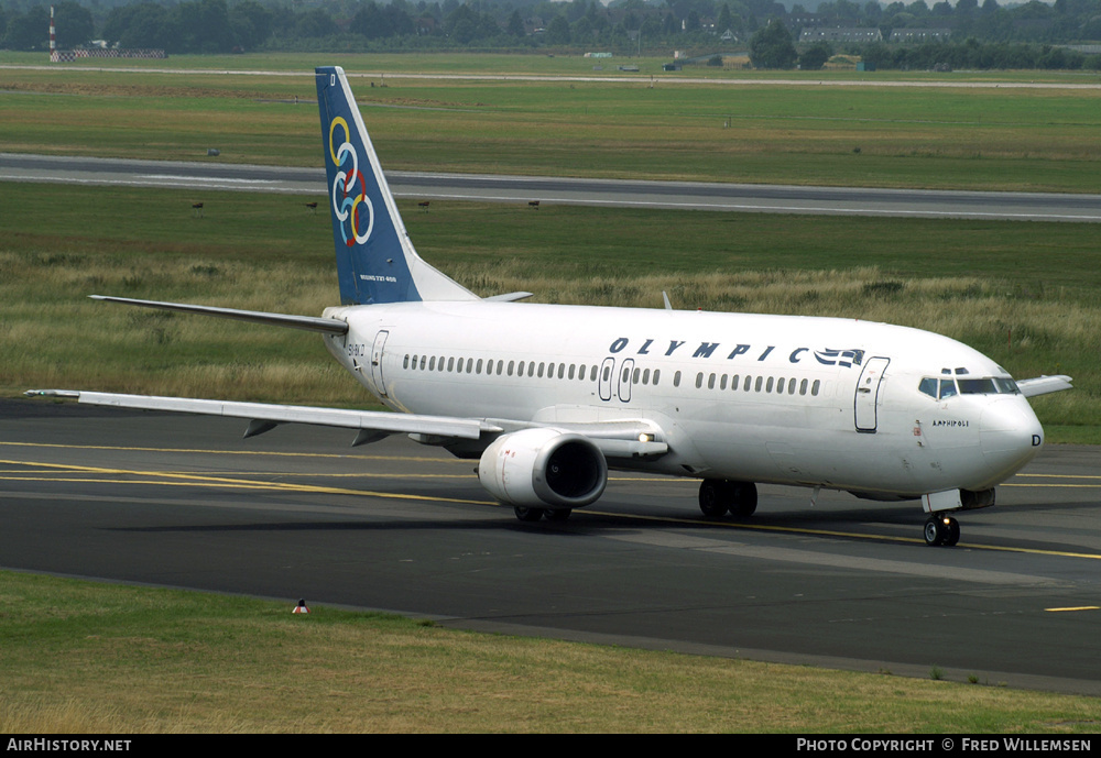 Aircraft Photo of SX-BKD | Boeing 737-484 | Olympic | AirHistory.net #165033