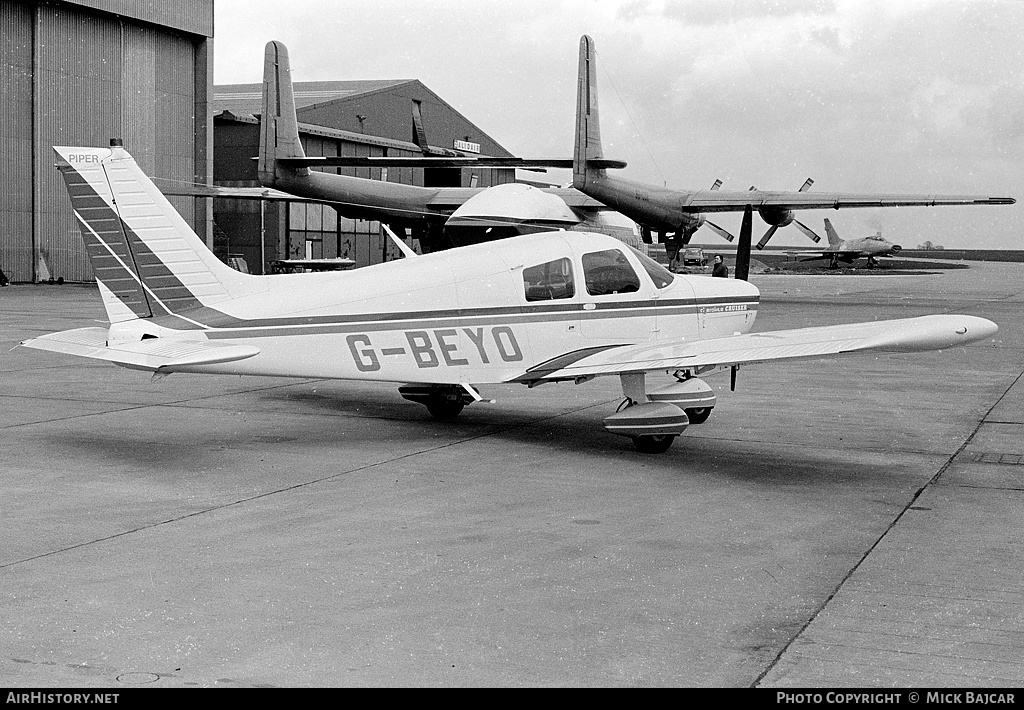 Aircraft Photo of G-BEYO | Piper PA-28-140 Cherokee Cruiser | AirHistory.net #165044