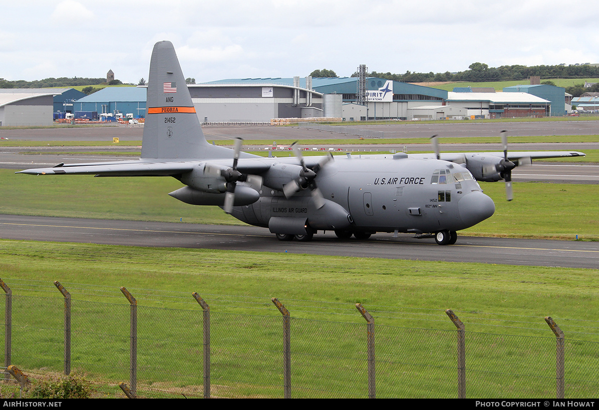 Aircraft Photo of 92-1452 / 21452 | Lockheed C-130H Hercules | USA - Air Force | AirHistory.net #165045