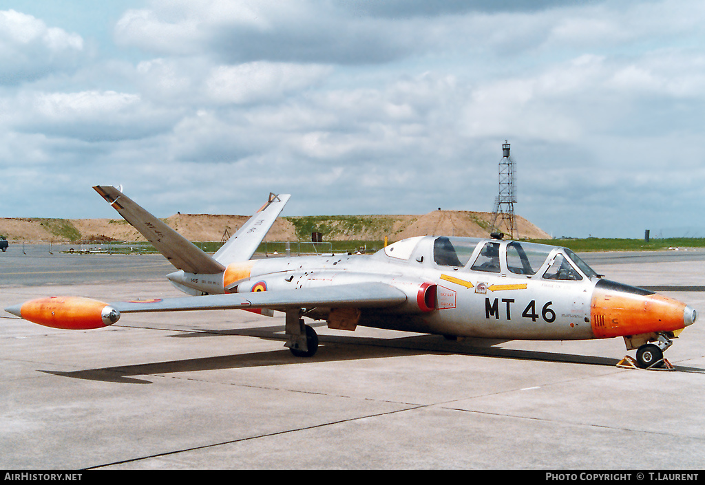 Aircraft Photo of MT46 | Fouga CM-170R Magister | Belgium - Air Force | AirHistory.net #165060