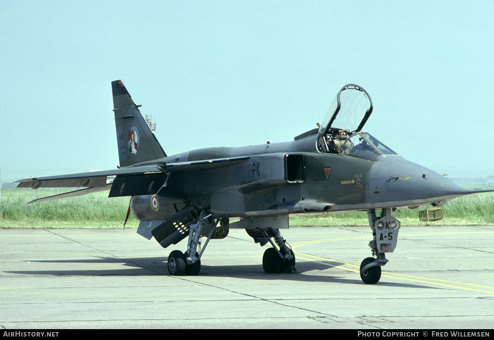 Aircraft Photo of A5 | Sepecat Jaguar A | France - Air Force | AirHistory.net #165069