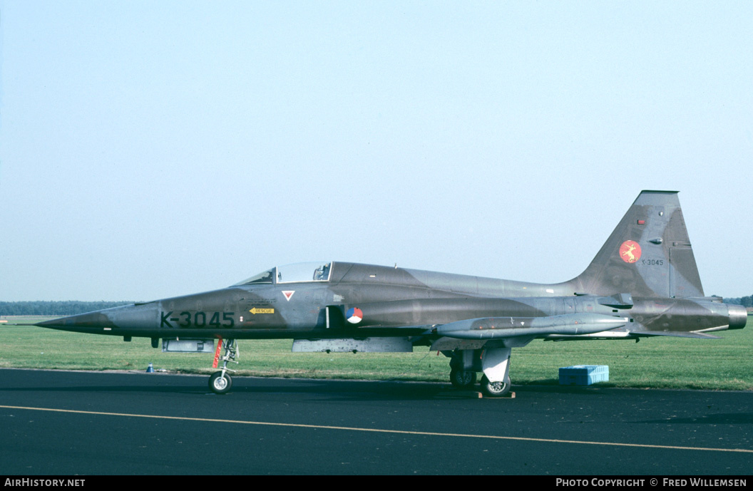 Aircraft Photo of K-3045 | Canadair NF-5A | Netherlands - Air Force | AirHistory.net #165079