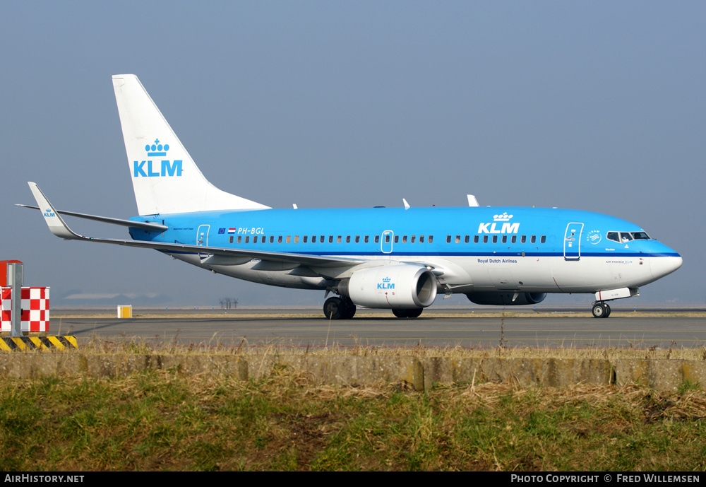 Aircraft Photo of PH-BGL | Boeing 737-7K2 | KLM - Royal Dutch Airlines | AirHistory.net #165097