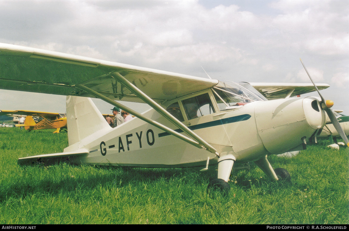 Aircraft Photo of G-AFYO | Stinson HW-75 | AirHistory.net #165108